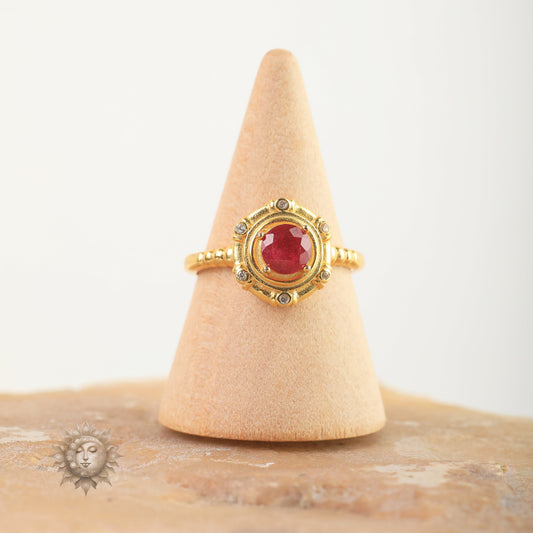 Rhodonite Ring