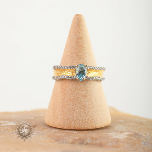 Blue Topaz Ring