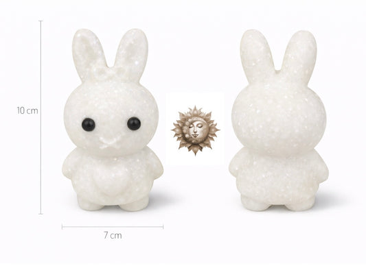 White Jade Miffy Carving
