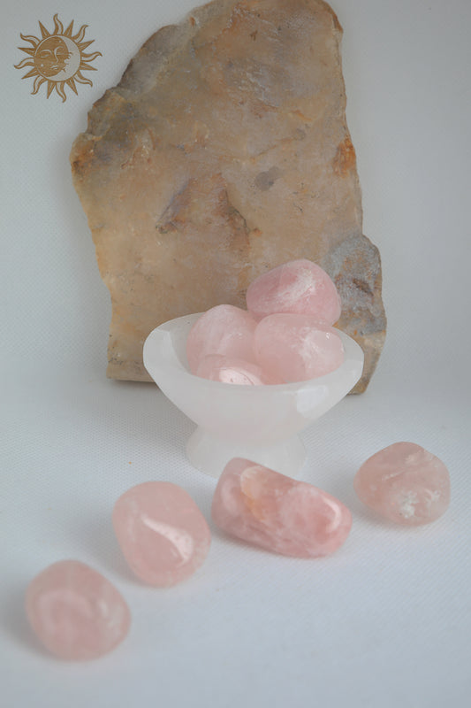 Rose Quartz Tumbles