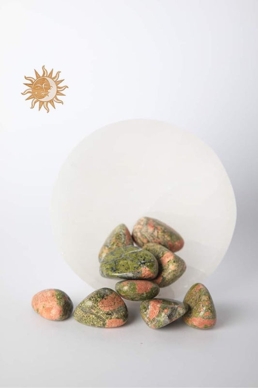 Unakite Tumbled Crystal