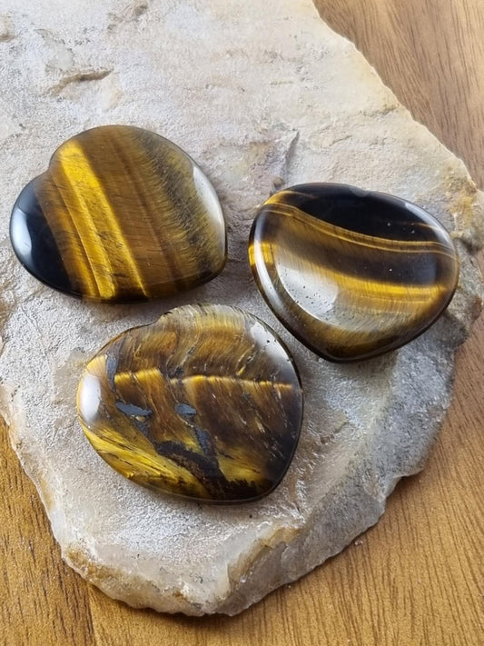 Tiger Eye Worry Stones