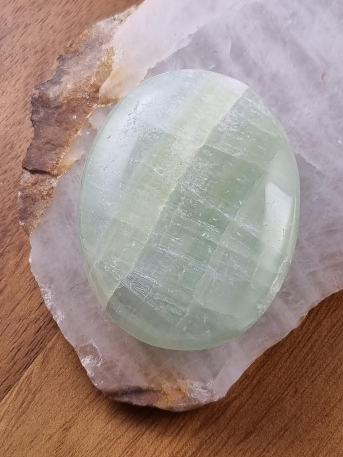 Pistachio Calcite