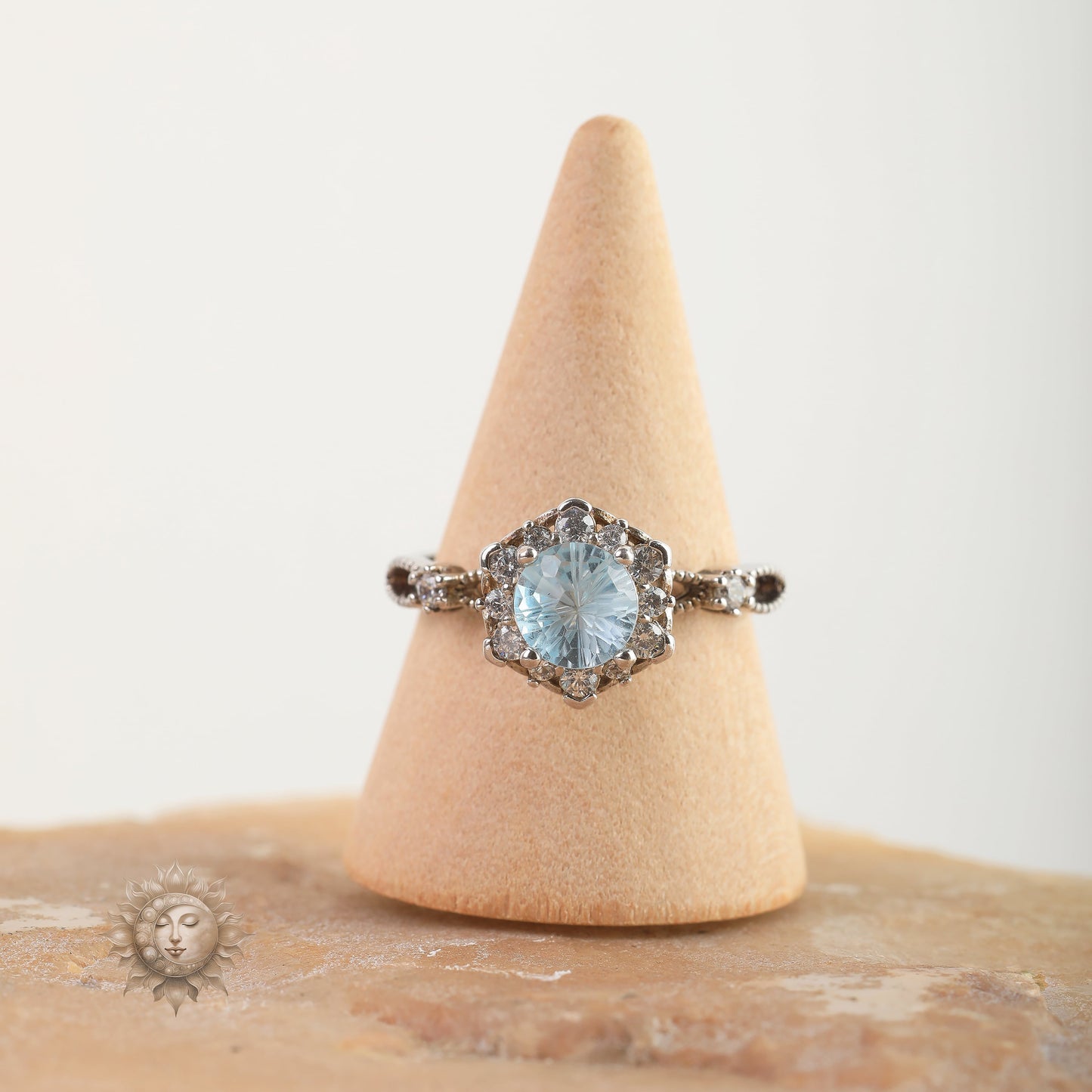 Aqua Marine Ring