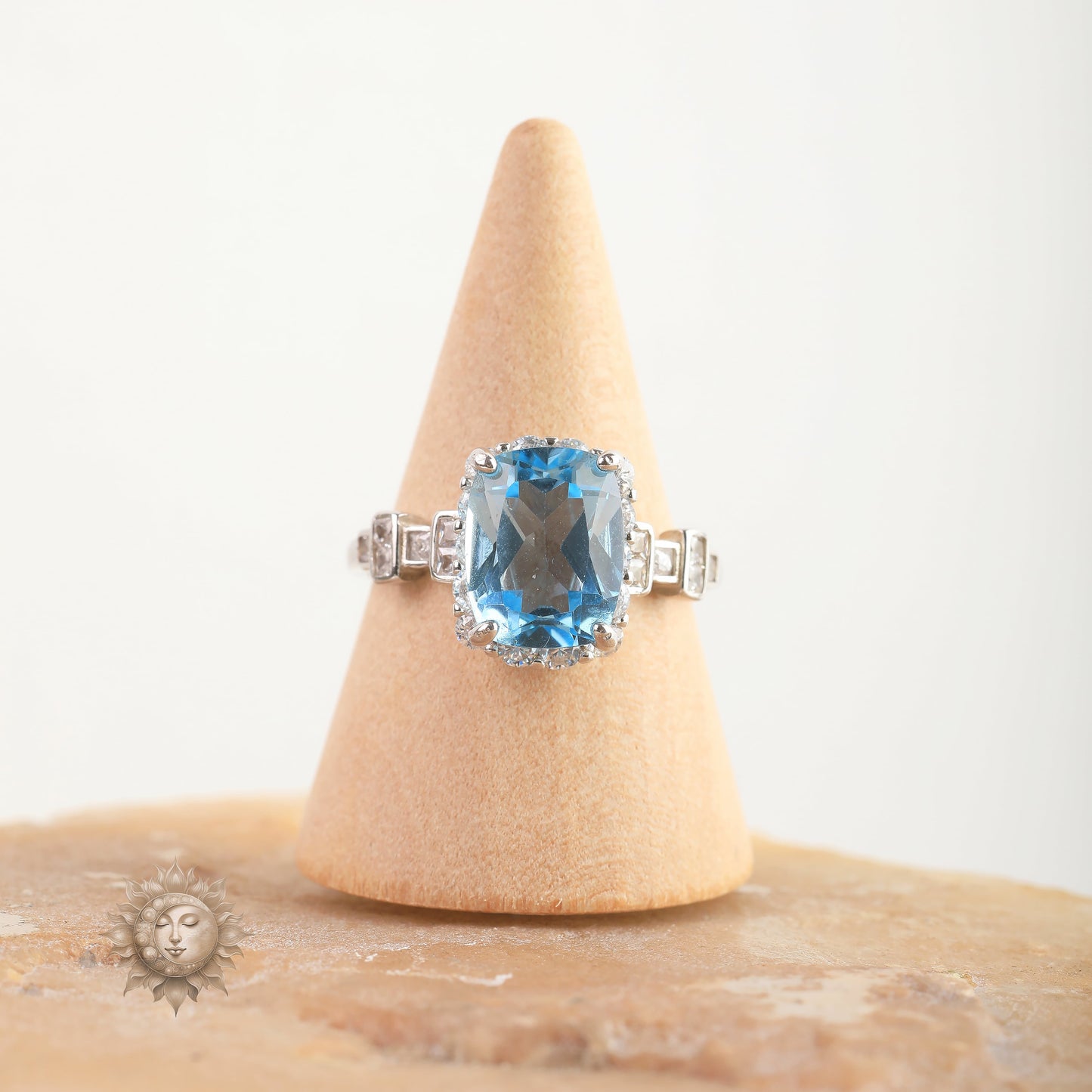 Blue Topaz Ring