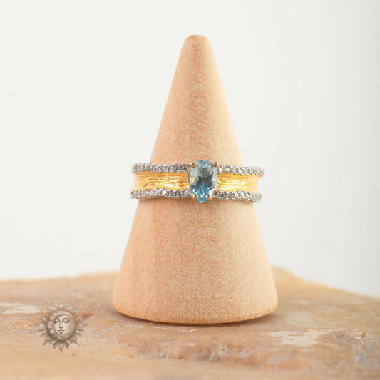 Blue Topaz Ring