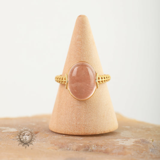 Rose Quartz Ring