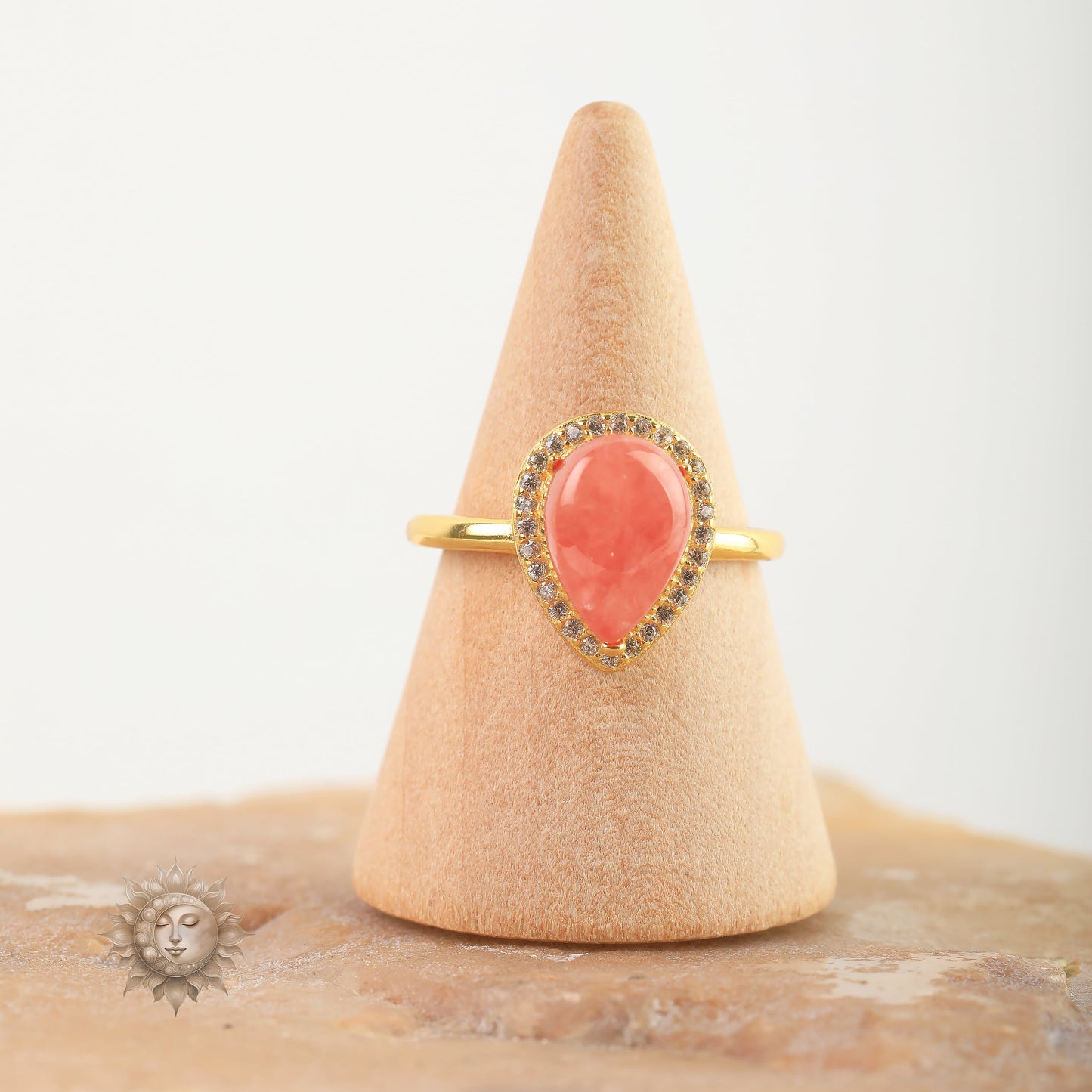 Rhodochrosite Ring