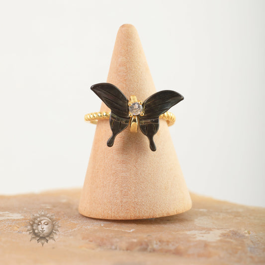 Shell Butterfly Ring