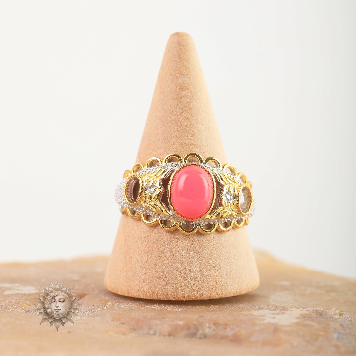 Pink Opal Ring