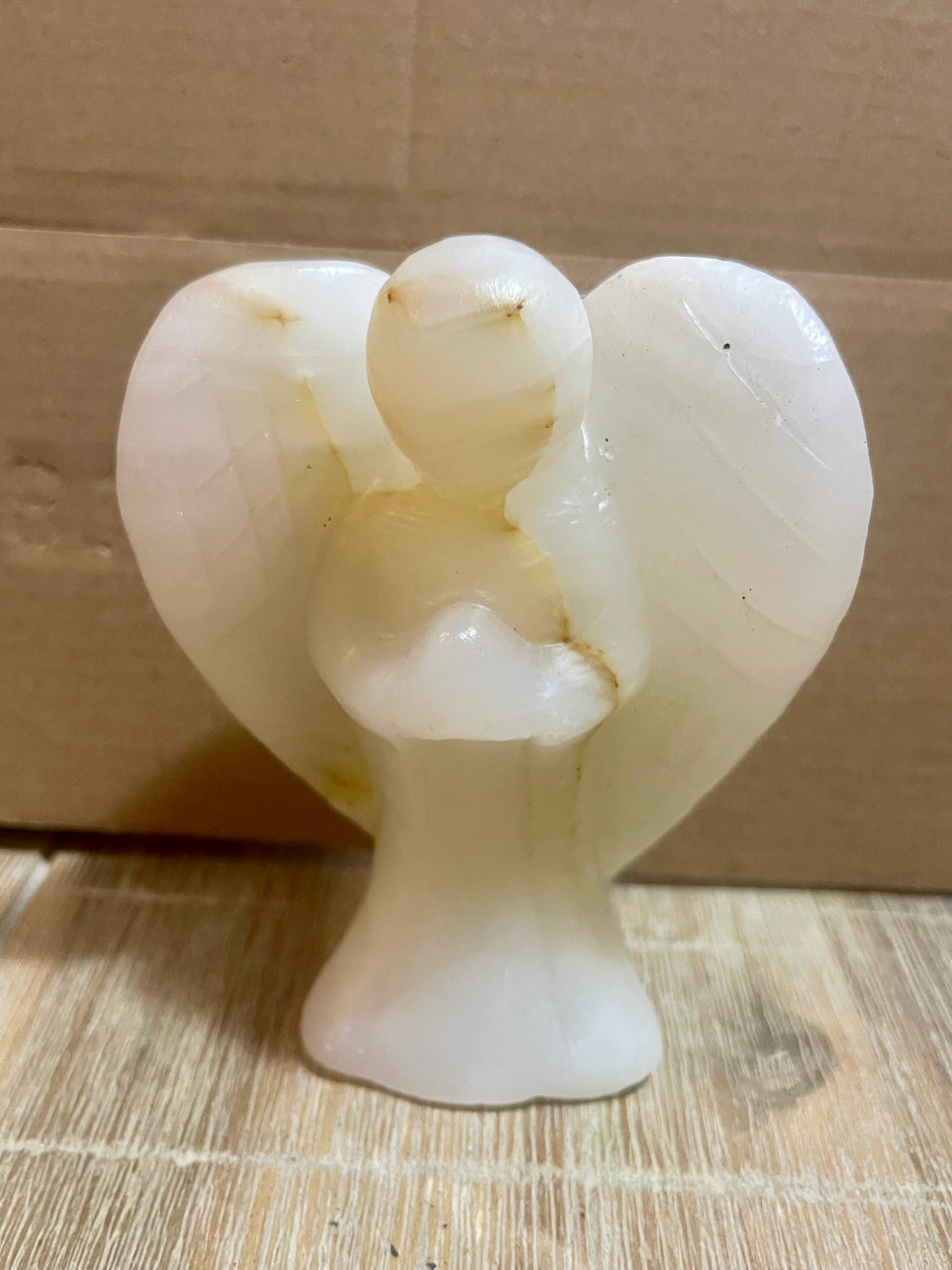 Afghan Jade Angel Carving