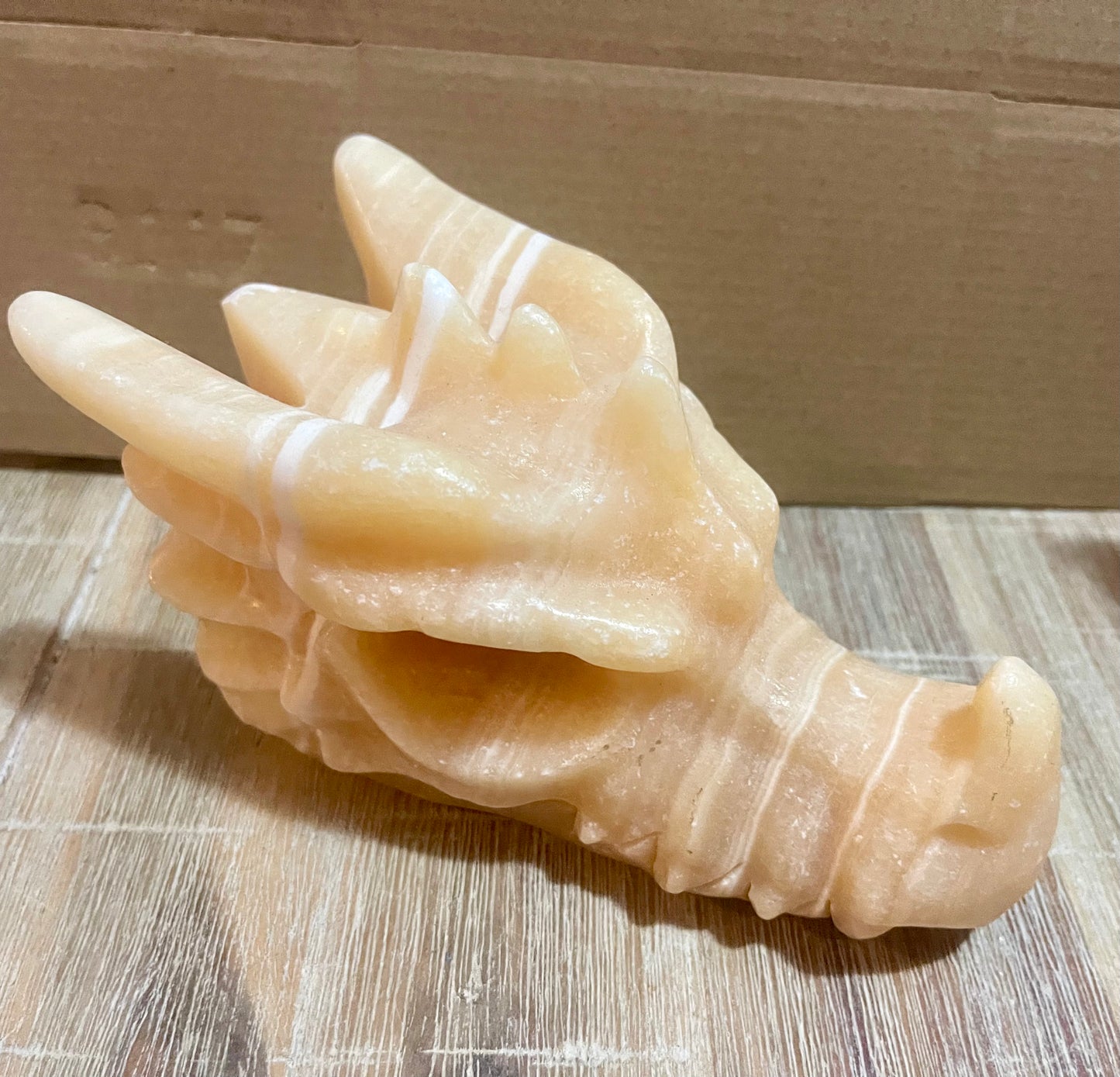 Dragon orange calcite