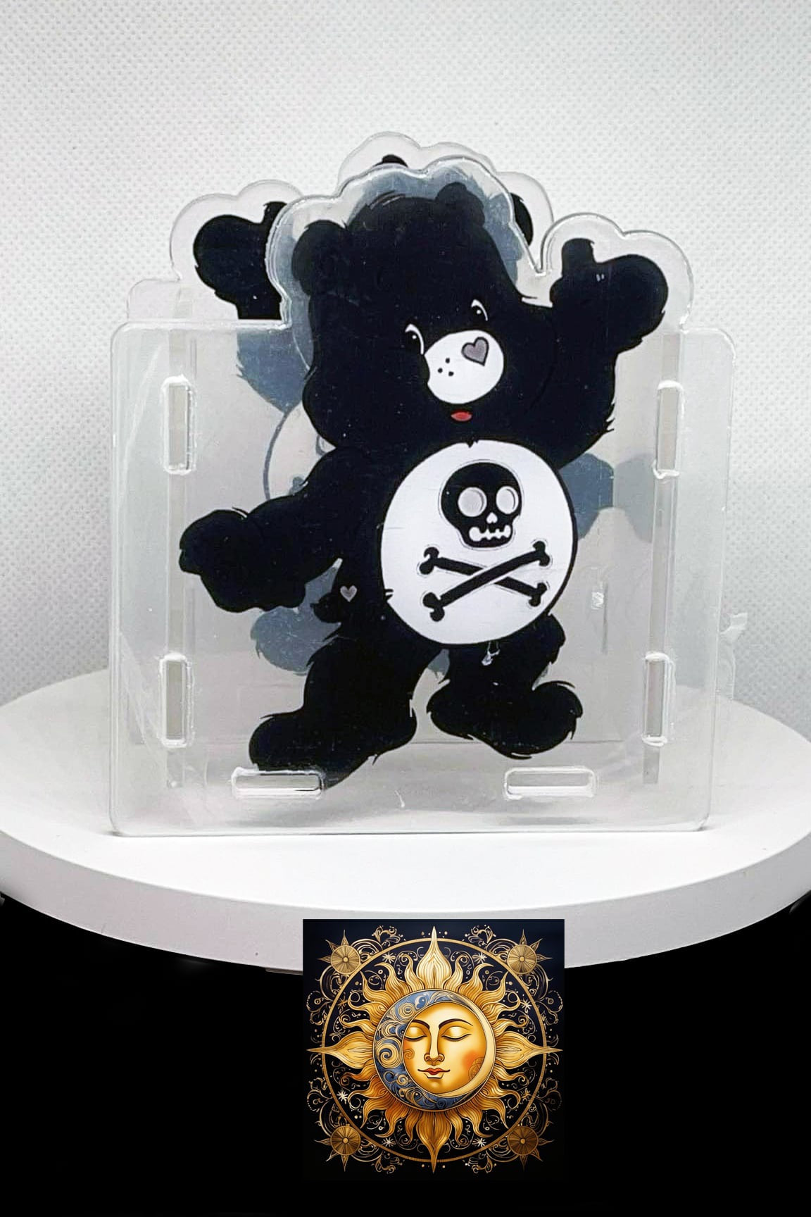 Skull Bear Pen Holder