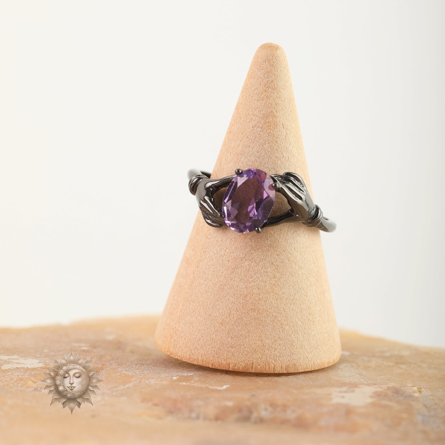 Amethyst Oval Shape Ring