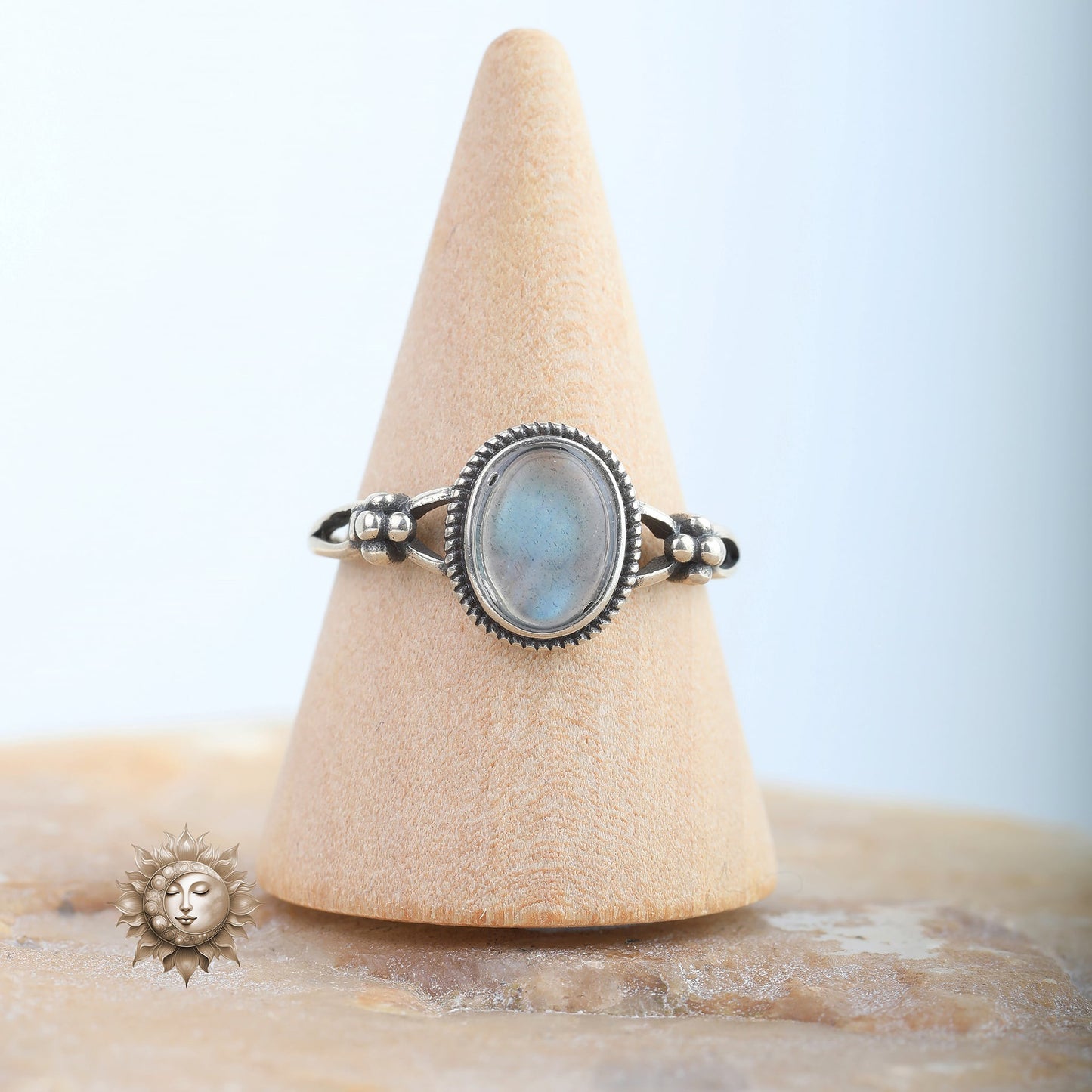 Oval Moonstone Ring