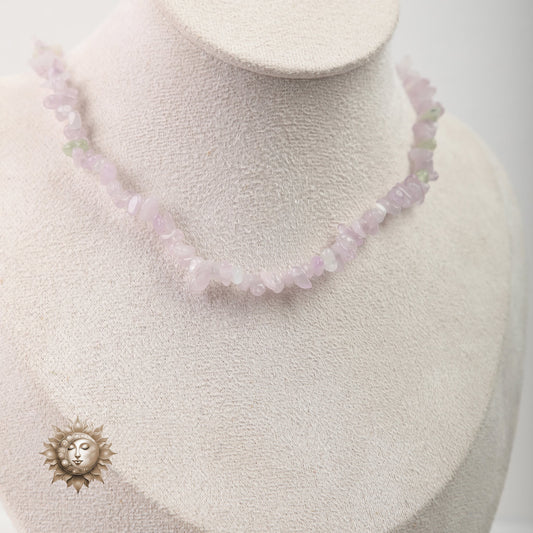 Kunzite Chip Necklace