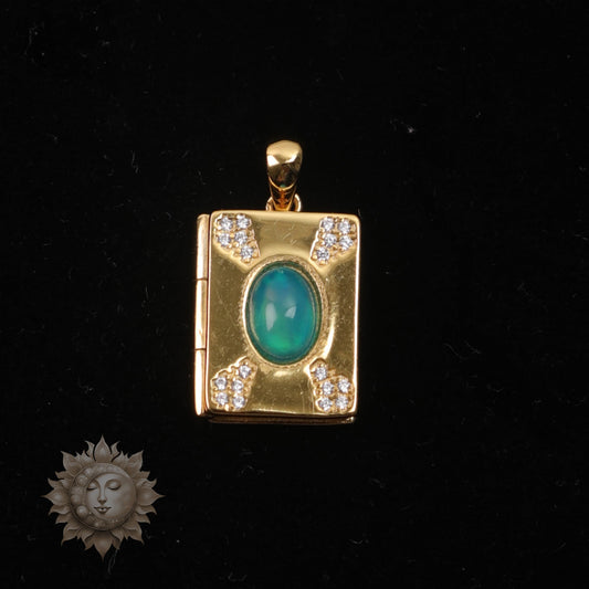 Blue Opal Locket