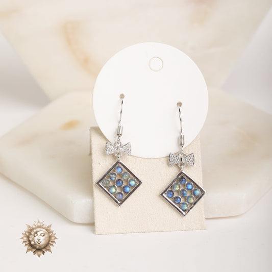 Labradorite Silver 925 earrings