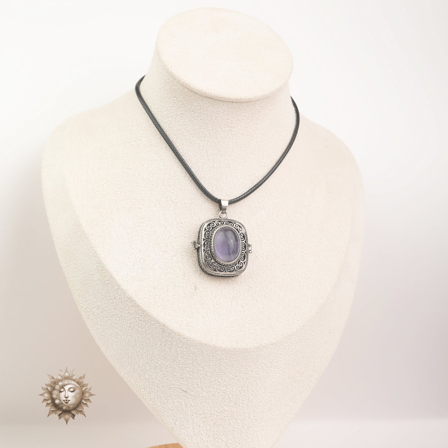 Amethyst Vintage Style Locket