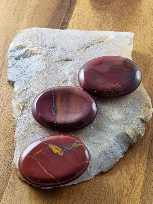 Mookaite Worry Stones